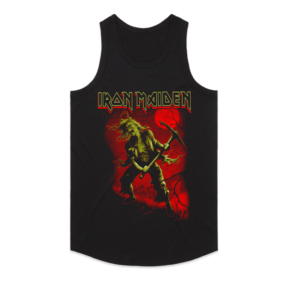 Iron Maiden "Eddie the Gravedigger" Blood Moon T-Shirt