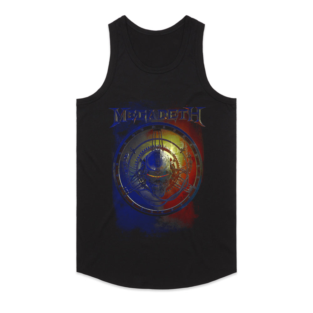 "Megadeth" Cybernetic Vic Rattlehead Emblem Design T-Shirt