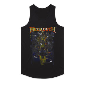 "Megadeth" – Cybernetic Vic Rattlehead Dystopia Design T-Shirt