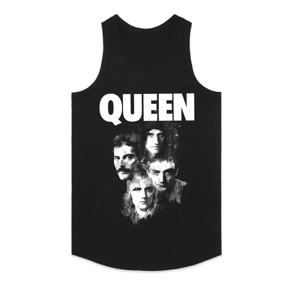 "Queen - Iconic Band Portrait" Classic Rock T-Shirt