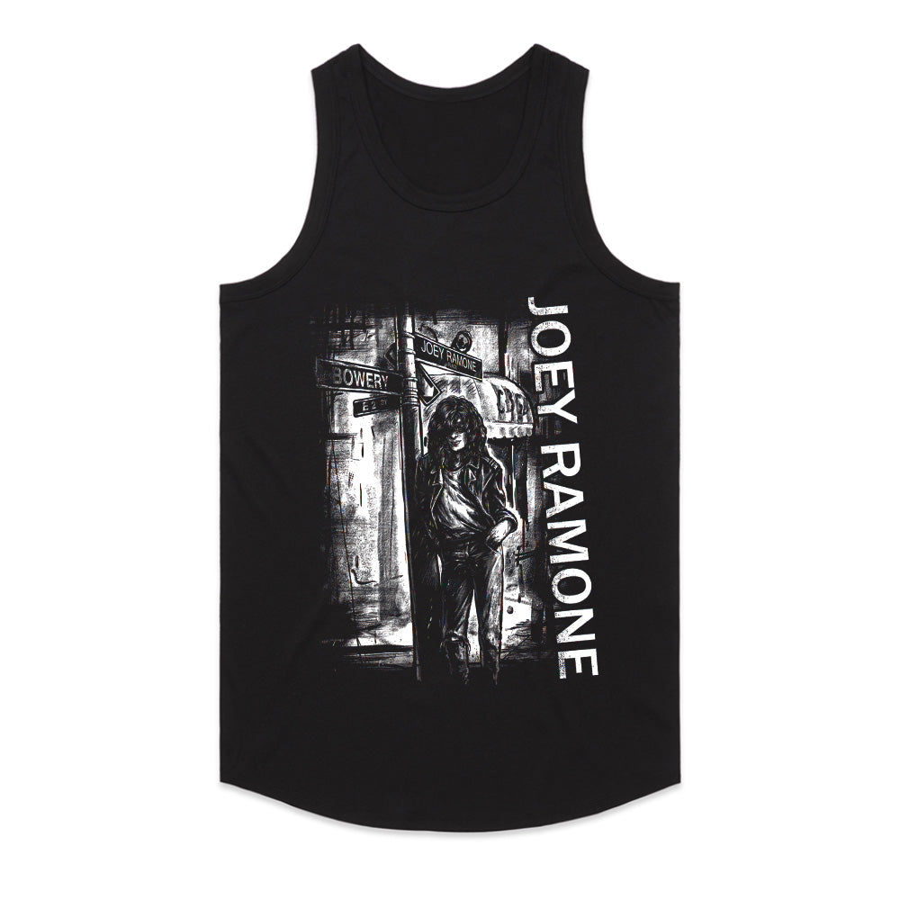 "Joey Ramone - Bowery Street Tribute" Punk Rock T-Shirt