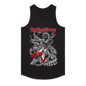 "Rock & Tentacles" Rolling Stone-Inspired Gothic Rock T-Shirt