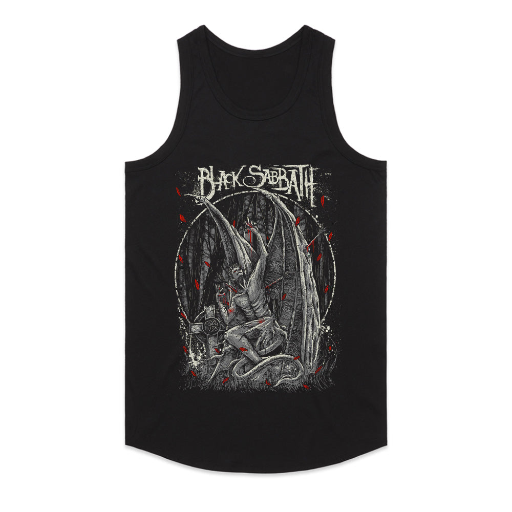 Black Sabbath "Fallen Angel" Dark Gothic Metal T-Shirt