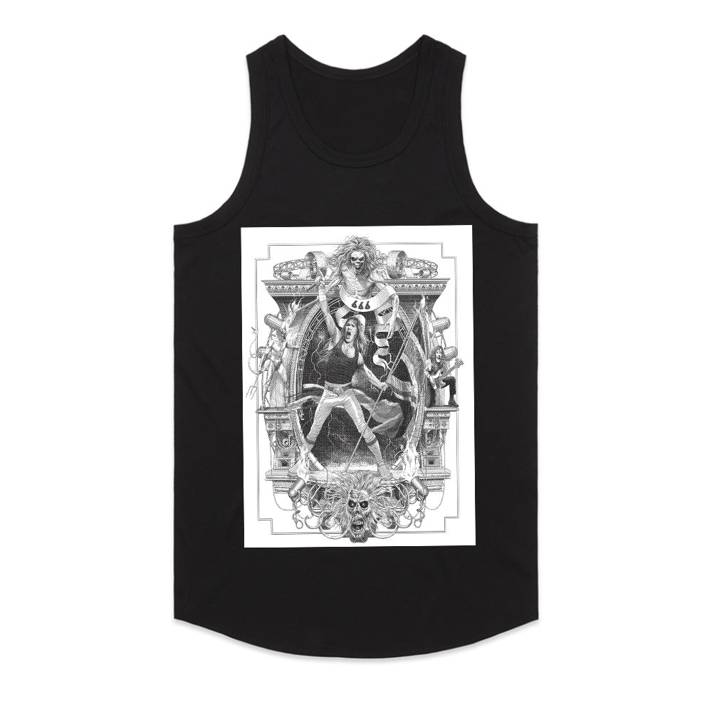"Metal Throne" Baroque-Inspired Heavy Metal Art T-Shirt