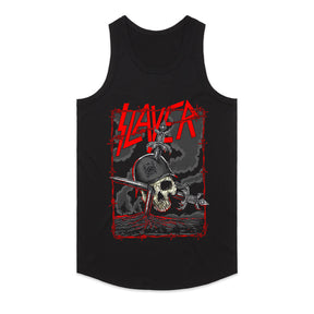 Slayer-Inspired "Warfare Skull" Brutal Metal T-Shirt