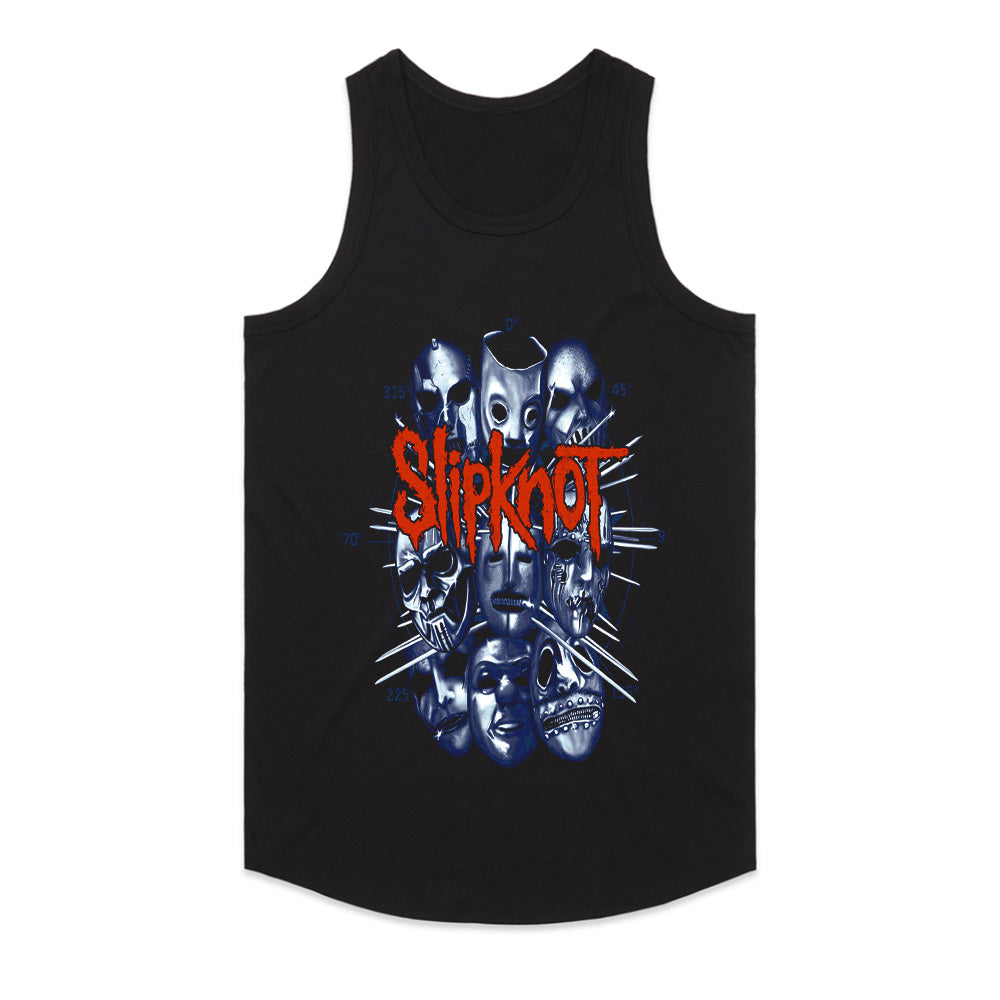 Slipknot "Mask Evolution" Heavy Metal Horror-Inspired T-Shirt