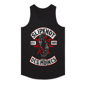 Slipknot "Des Moines, Iowa" Goat Pentagram Heavy Metal T-Shirt