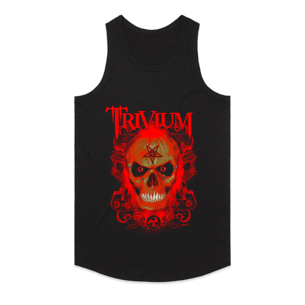 Trivium Demon Skull Metal T-Shirt – Hellfire and Heavy Metal