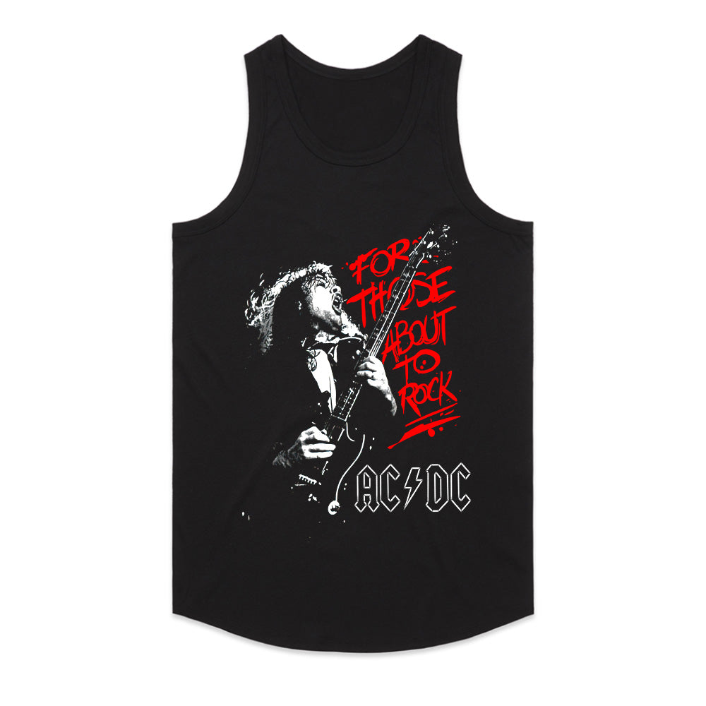 AC/DC "For Those About to Rock" Angus Young T-Shirt – Classic Rock Tribute