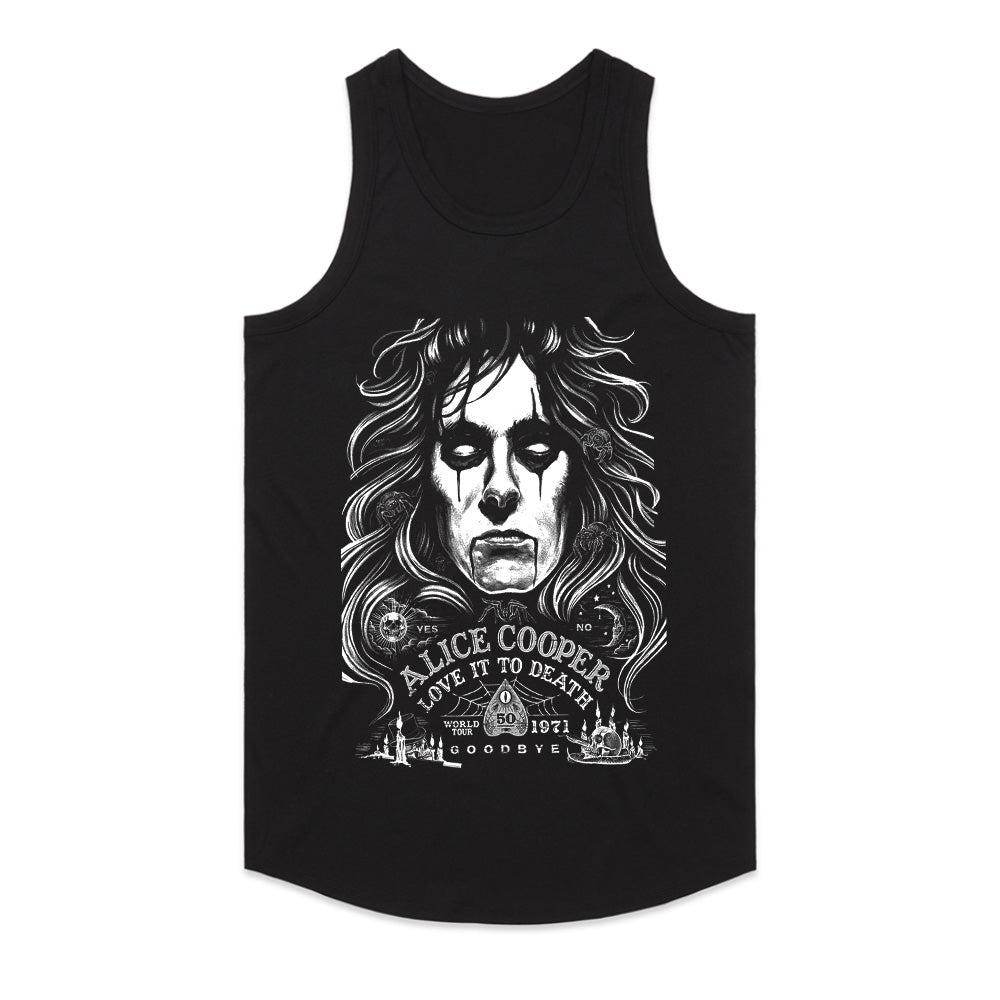 Alice Cooper "Love It to Death" 50th Anniversary T-Shirt – Vintage Rock Tribute