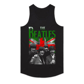 The Beatles Vintage UK Flag T-Shirt – Classic Rock Legends