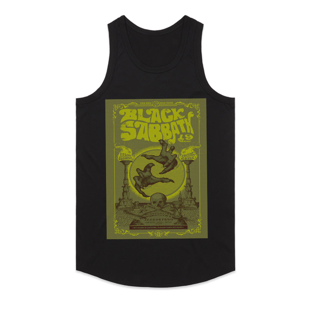 Black Sabbath 1970 Retro Tour Poster T-Shirt – Vintage Heavy Metal Style