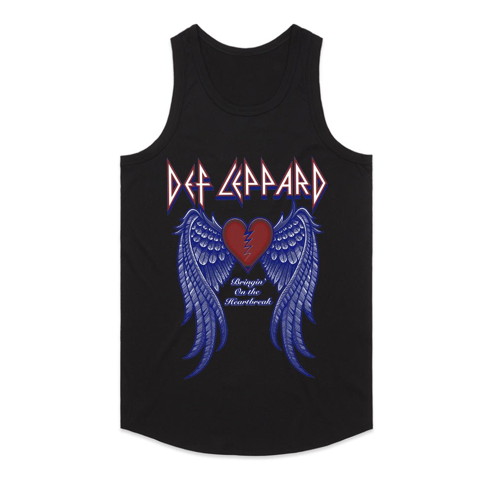 Def Leppard "Bringin’ On the Heartbreak" T-Shirt – Winged Heart Rock Tribute