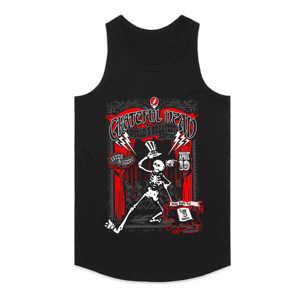 Grateful Dead Dancing Skeleton T-Shirt – Vintage Carnival Rock Art