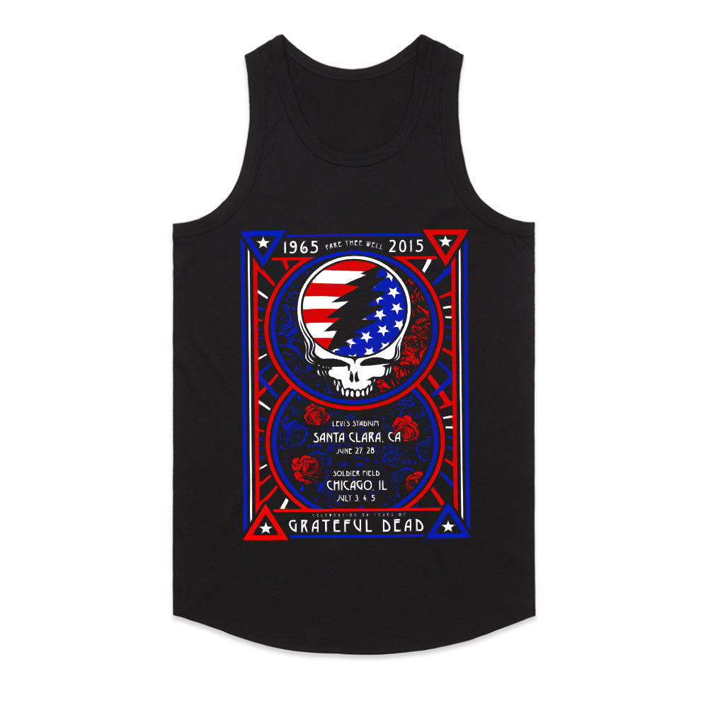Grateful Dead 50th Anniversary Fare Thee Well T-Shirt – Iconic Tribute Tee