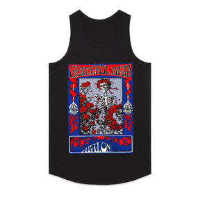 Grateful Dead Vintage Skeleton & Roses T-Shirt – Psychedelic Rock Classic