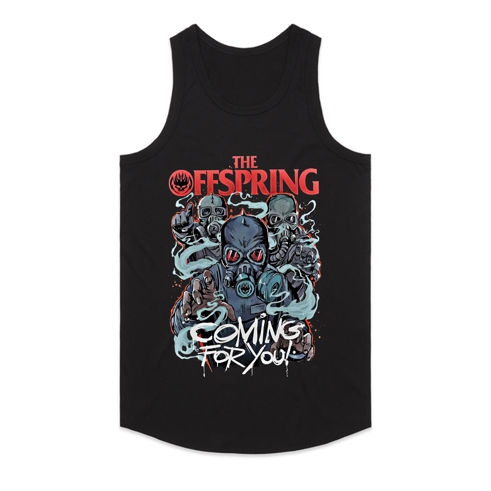 The Offspring "Coming for You" Gas Mask Soldiers Punk Rock T-Shirt