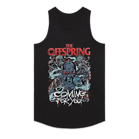 The Offspring "Coming for You" Gas Mask Soldiers Punk Rock T-Shirt