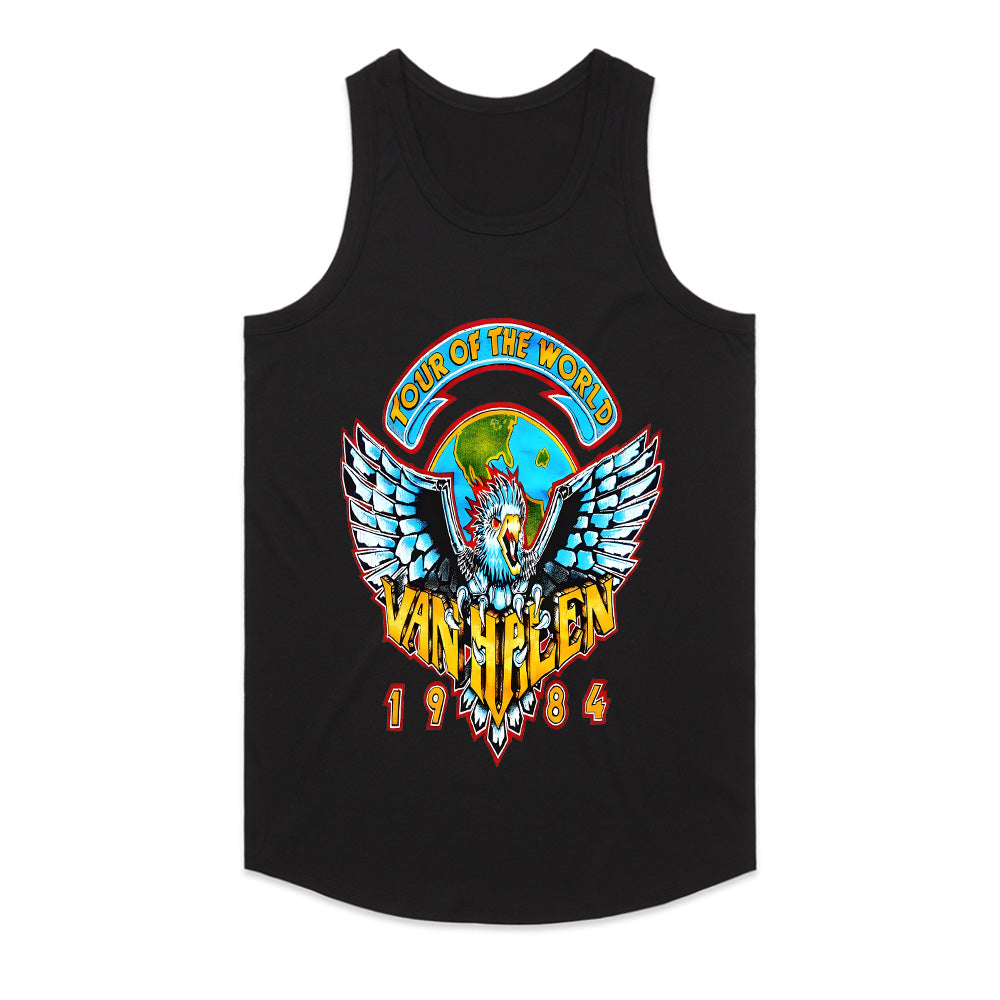 Van Halen "Tour of the World 1984" Vintage Rock T-Shirt