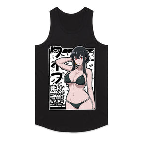 Yor Briar Waifu Material T-Shirt – Spy x Family Anime Aesthetic