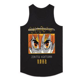 Zenitsu Agatsuma Thunder Breathing Anime T-Shirt – Bold Manga Design