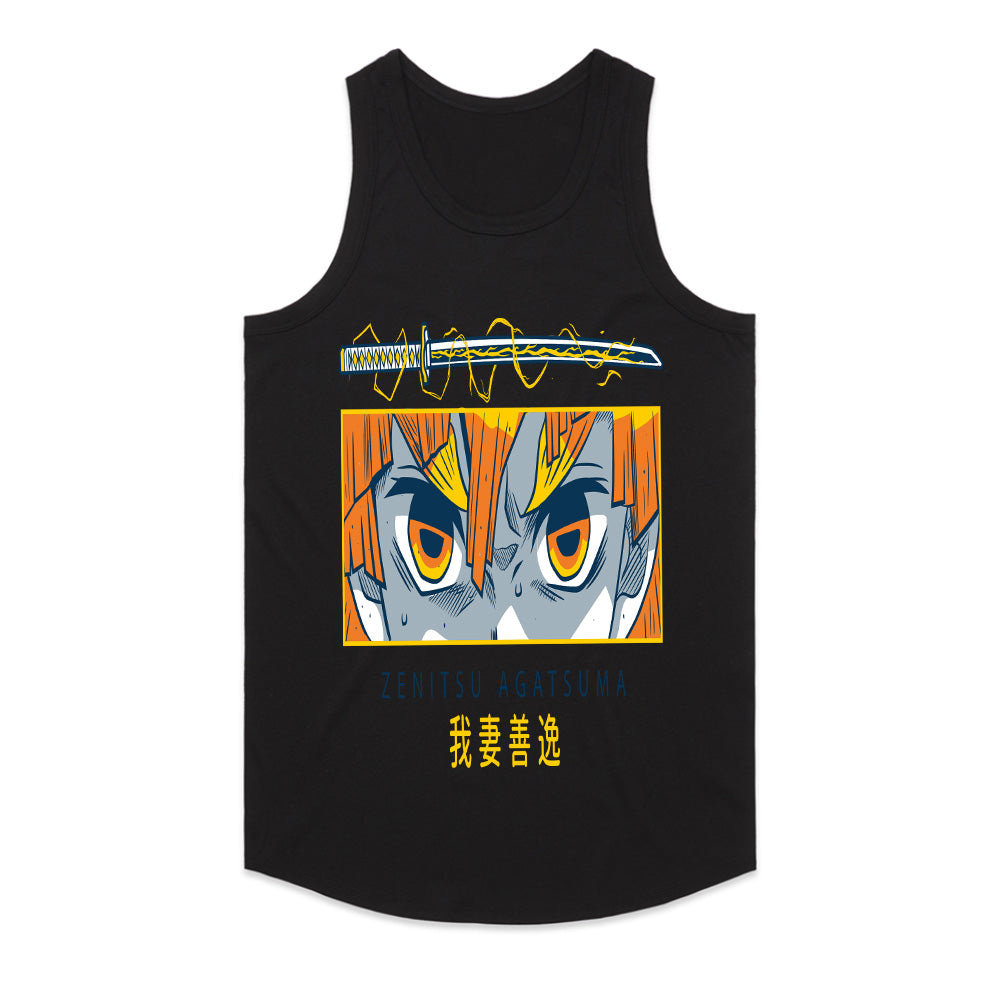 Zenitsu Agatsuma Thunder Breath T-Shirt – Anime-Inspired Design
