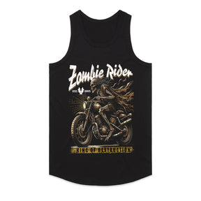 Zombie Rider – King of Destruction Biker T-Shirt