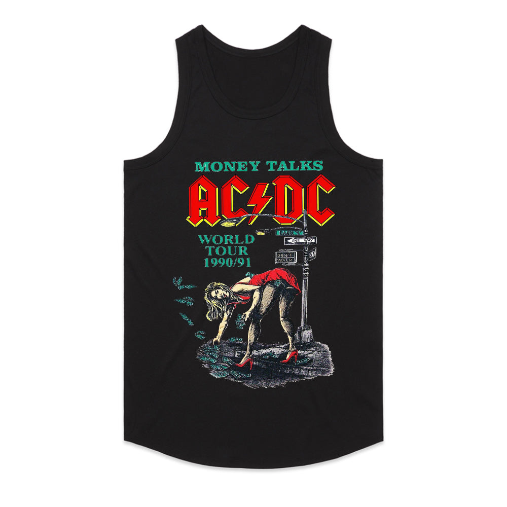 AC/DC "Money Talks" 1990/91 World Tour Vintage Graphic T-Shirt