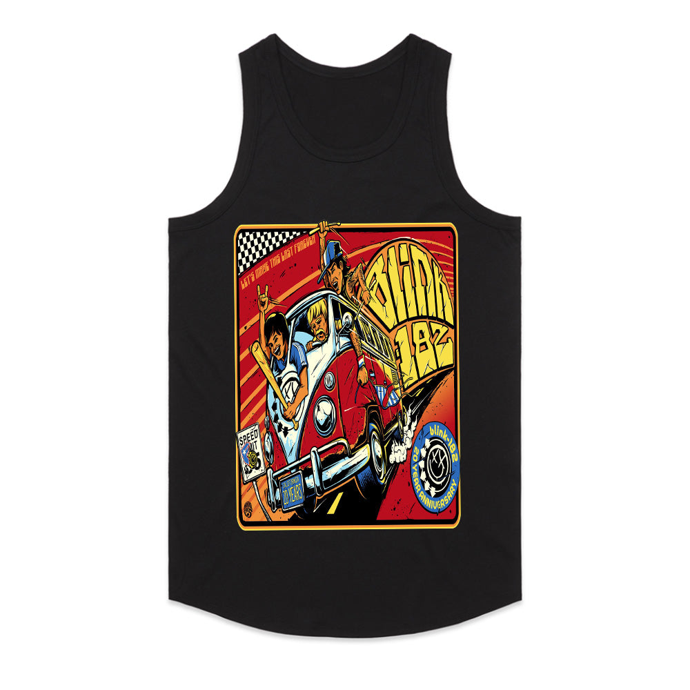 Blink-182 Road Trip T-Shirt – Retro Punk Rock Tour Tee