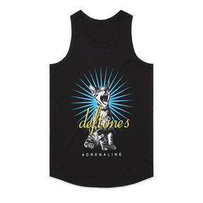 Deftones Adrenaline Yawning Cat T-Shirt – Alternative Metal Album Tee