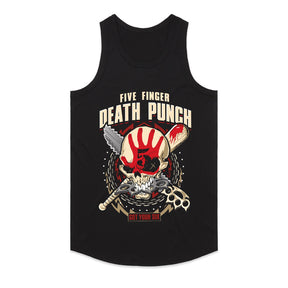 Five Finger Death Punch "Got Your Six" Skull Graphic T-Shirt – Heavy Metal Band Tee