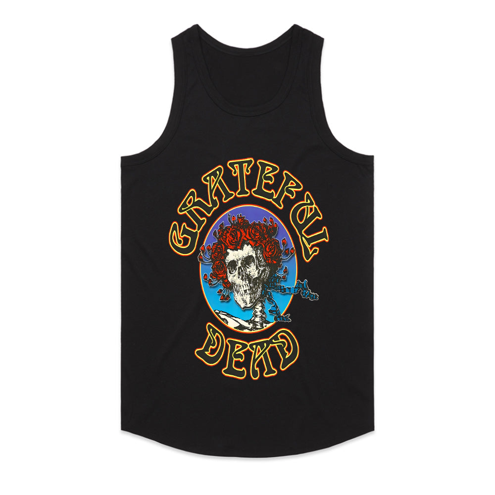 Grateful Dead "Skull & Roses" Classic Vintage Rock T-Shirt