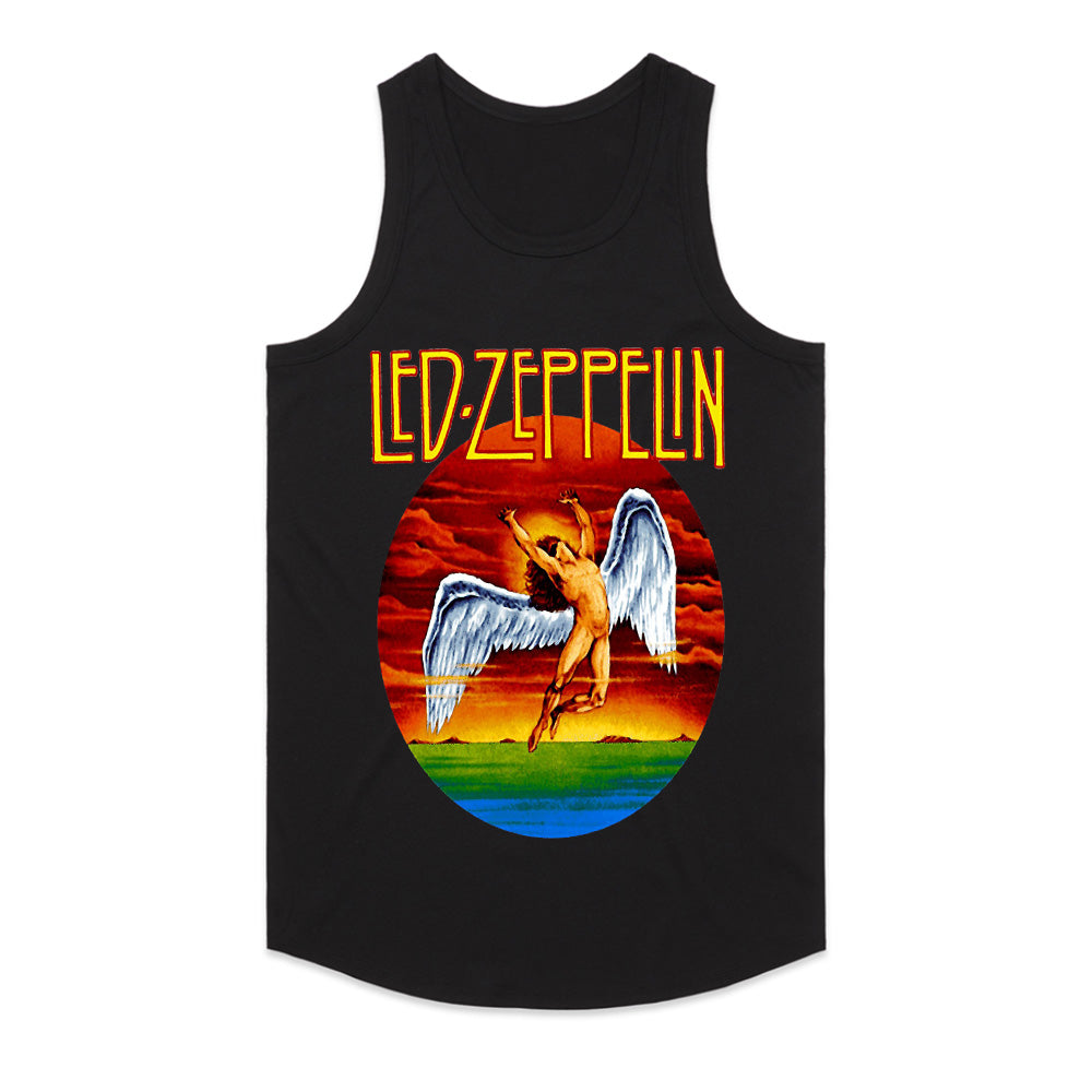 Led Zeppelin Swan Song T-Shirt – Classic Rock Angelic Artwork