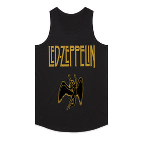 Classic Led Zeppelin T-Shirt – Iconic Band Logo & Angelic Figure