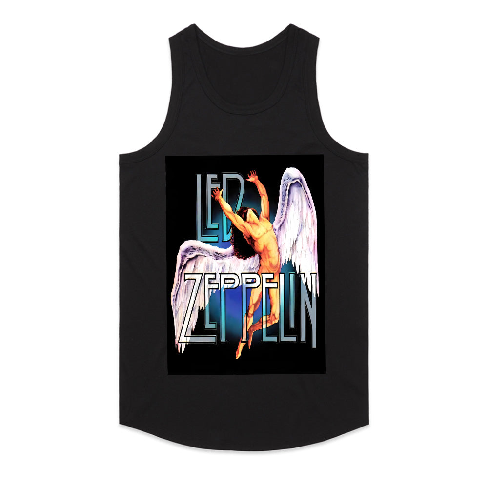 Led Zeppelin "Swan Song" Classic Rock T-Shirt – Iconic Angel Artwork