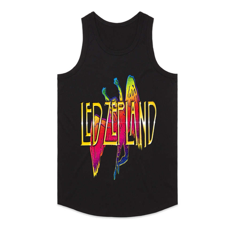 Led Zeppelin Psychedelic Art T-Shirt – Vibrant Retro Rock Design
