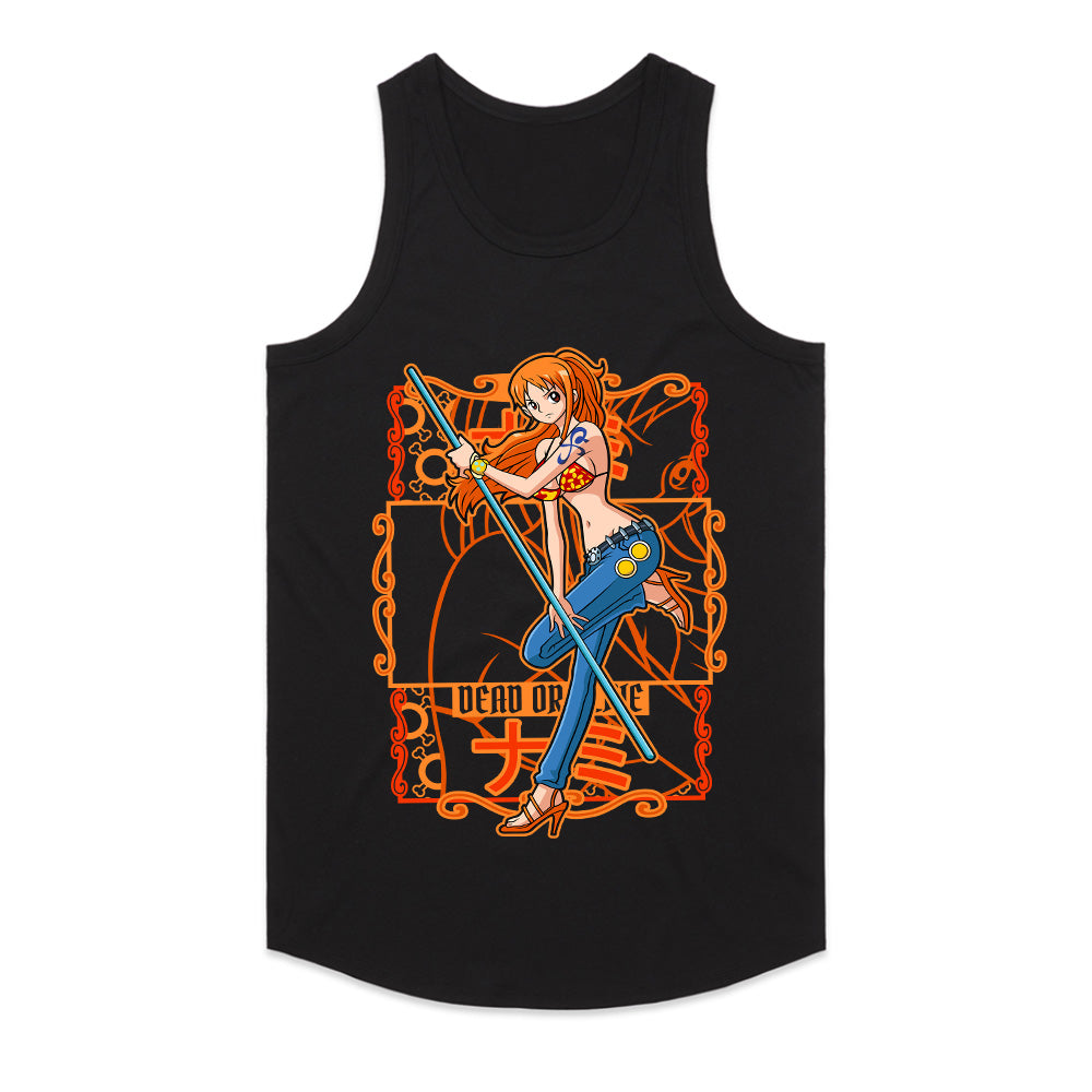 Nami "Dead or Alive" T-Shirt – One Piece Pirate Queen Streetwear