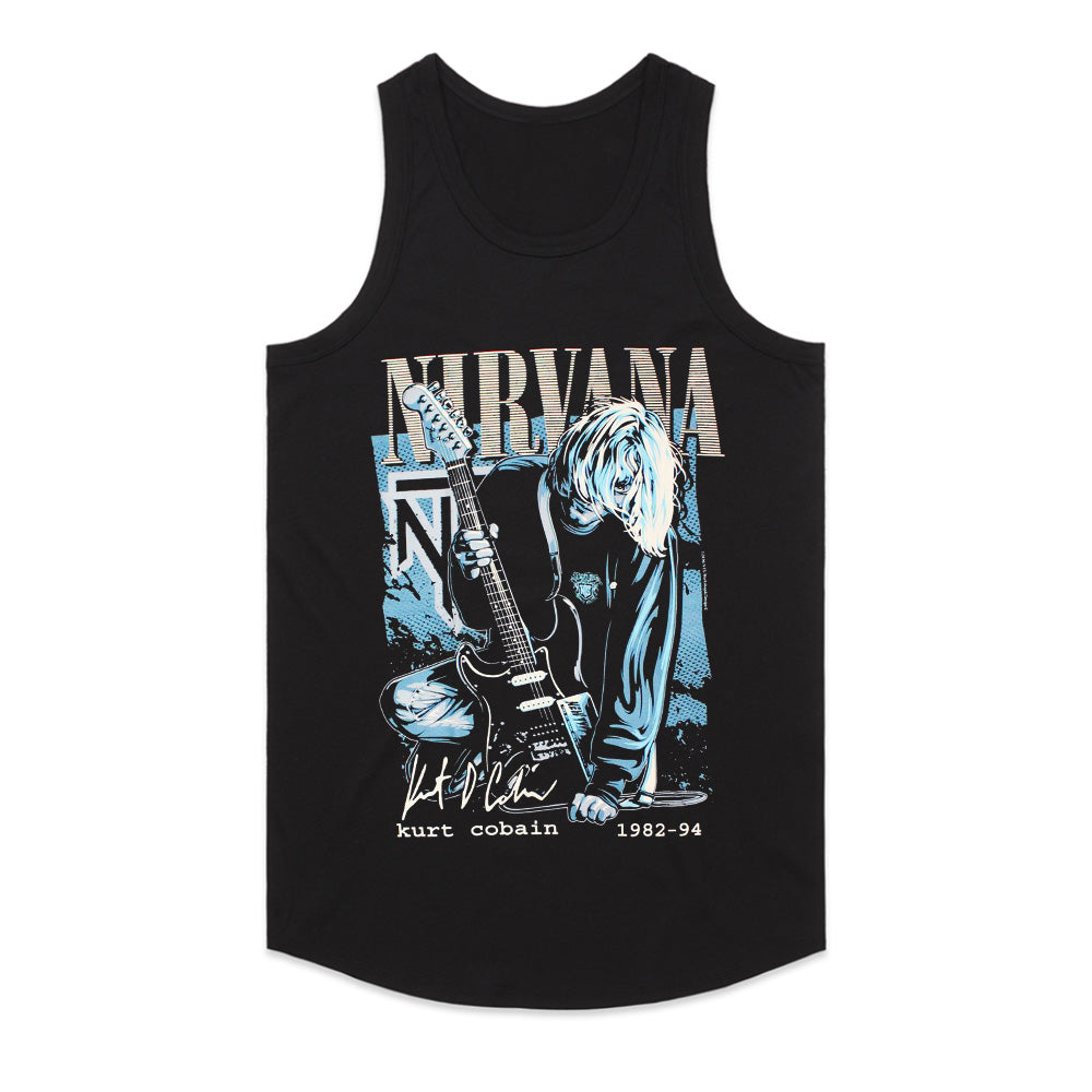 Kurt Cobain Tribute T-Shirt – Nirvana Grunge Rock Legend