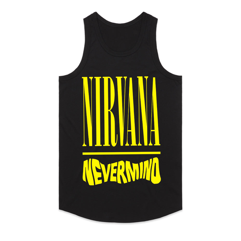 Nirvana "Nevermind" Minimalist Logo T-Shirt – Classic Grunge Tribute