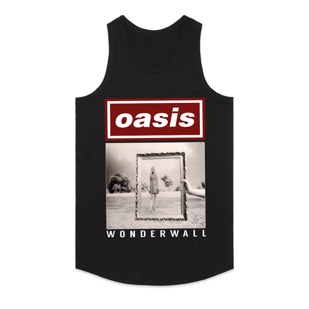 Oasis "Wonderwall" Single Cover T-Shirt – Britpop Classic Tribute