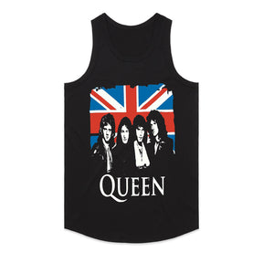 Queen Union Jack T-Shirt – Classic British Rock Tribute