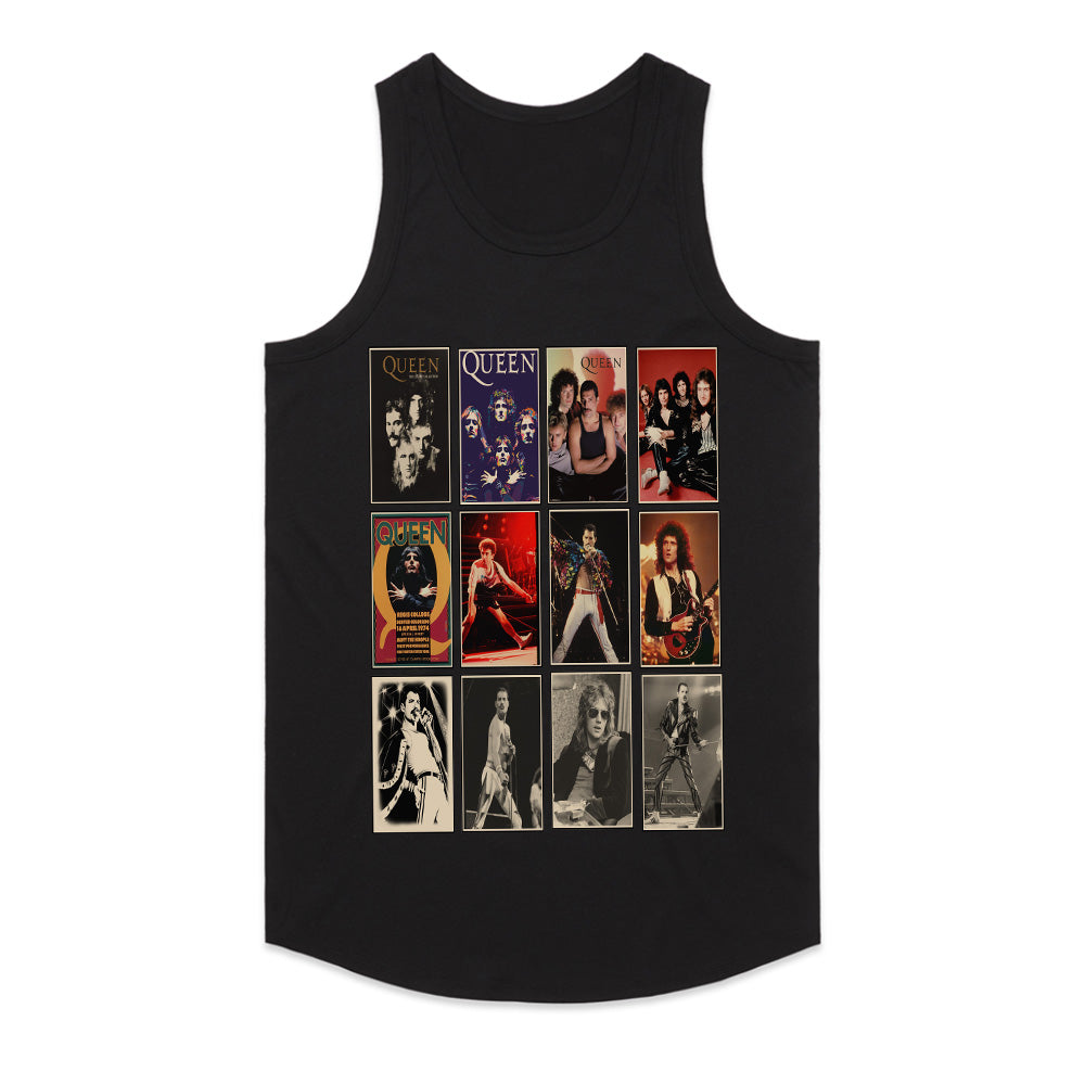 Queen Collage T-Shirt – Ultimate Rock Legends Tribute