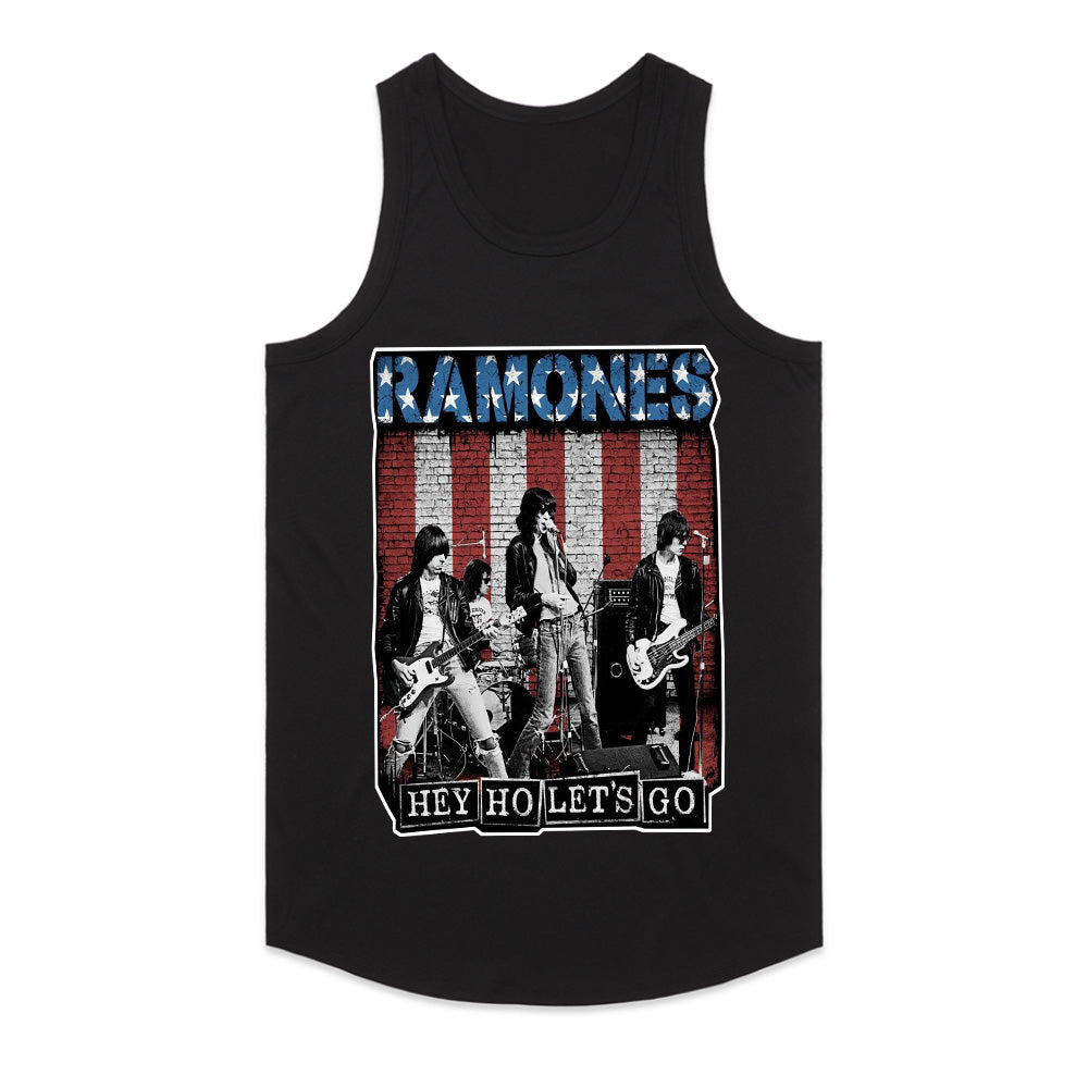 Ramones "Hey Ho, Let’s Go" American Flag T-Shirt