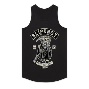 Slipknot “Des Moines Reaper” Vintage Biker-Style T-Shirt