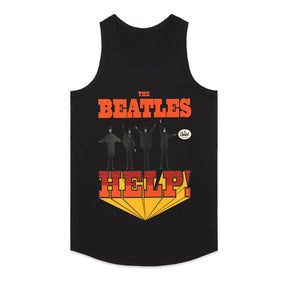 The Beatles "HELP!" Vintage Movie Poster T-Shirt – Classic Rock Tribute Tee