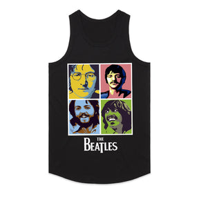 The Beatles "Pop Art Portraits" T-Shirt – Vibrant Retro Rock Tribute Tee