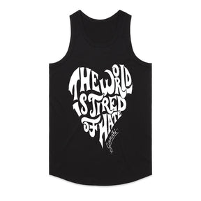 “The World Is Tired of Hate” Inspirational Gandhi Quote T-Shirt