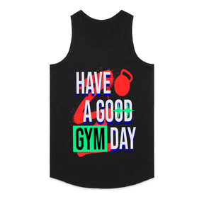 "Have a Good Gym Day" Motivational Fitness T-Shirt – Bold & Energetic
