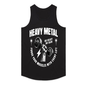 "Heavy Metal – No Heavy, No Gain" Workout T-Shirt