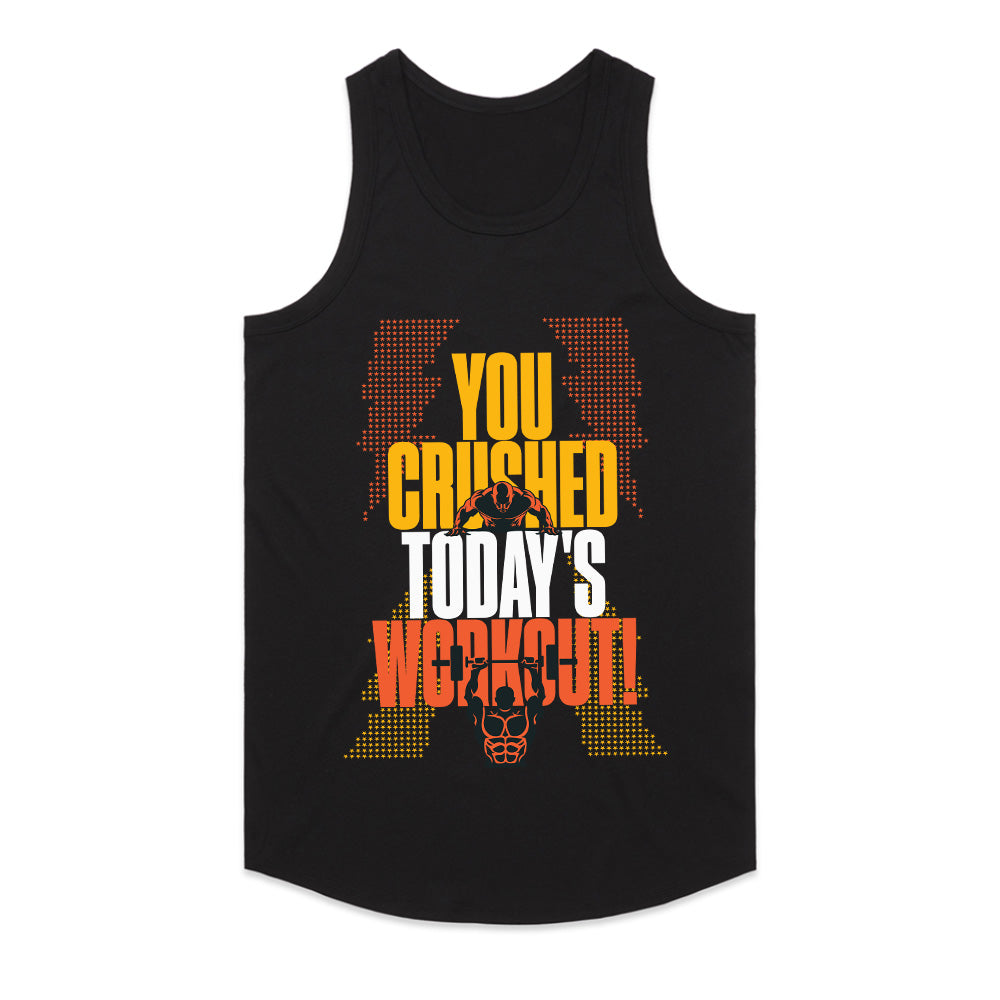 You Crushed Today’s Workout – Motivational Gym T-Shirt | Fitness & Strength Tee